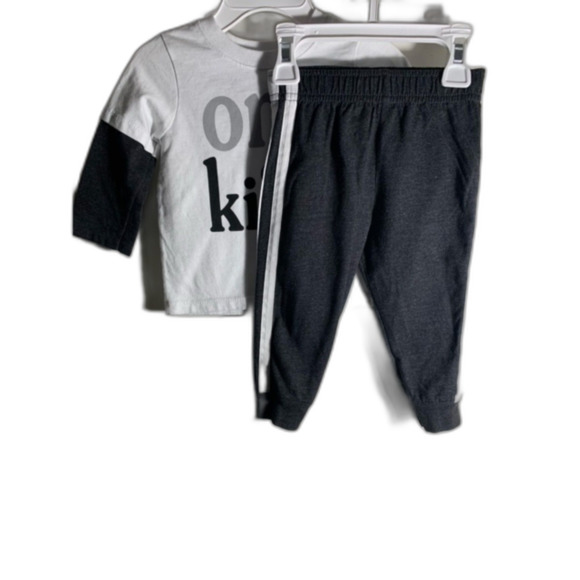 Garanimals 12M BLK WHT & Army Olive Green - Picture 6 of 9